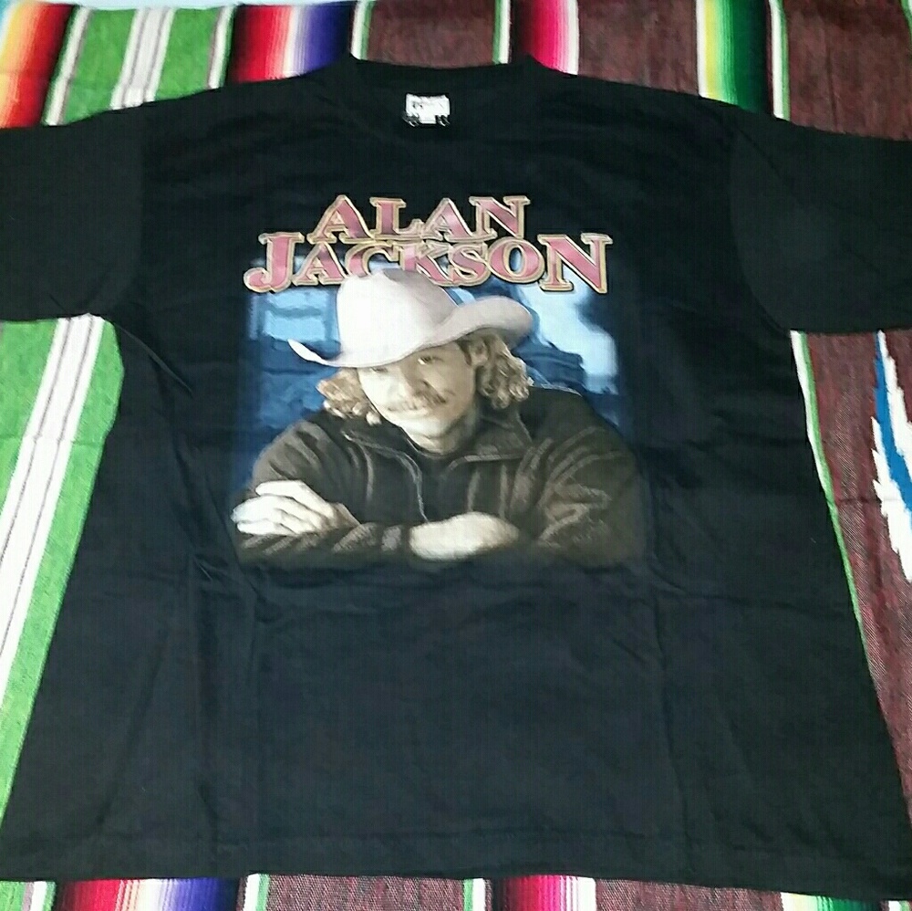 Vintage 2004 Alan Jackson XL Concert Shirt